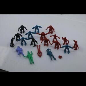 Rogun Robots Loose 1.75" Plastic Figure Lot Arco toys